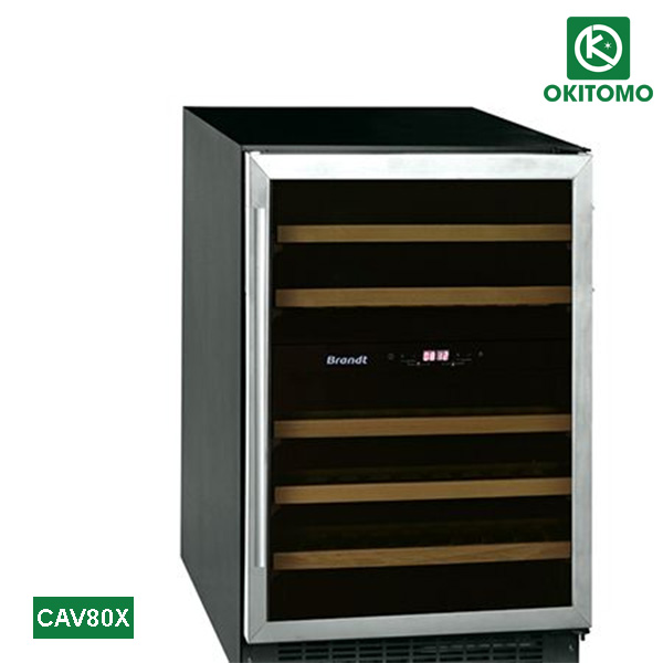 tủ ướp rượu vang Brandt CAV80X