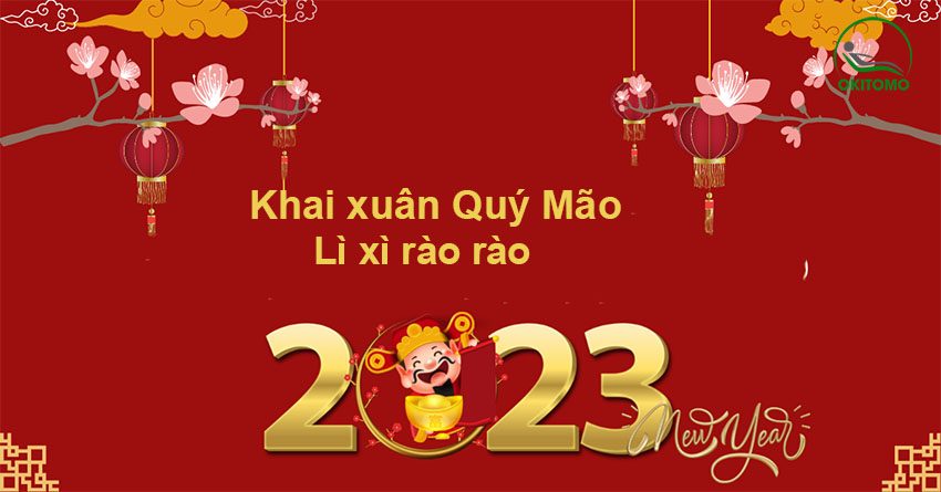 Khai xuân Quý Mão Lì xì rào rào