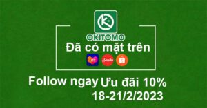 Okitomo có mặt trên thương mại điện tử