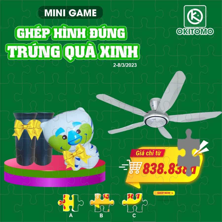 Ghép hình đúng Trúng quà xinh