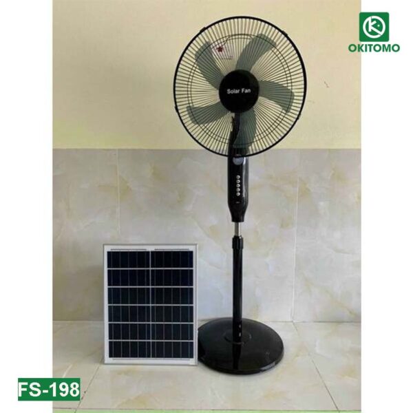 Quạt cây tích điện năng lượng mặt trời solar fan Thịnh Hoa FS-198