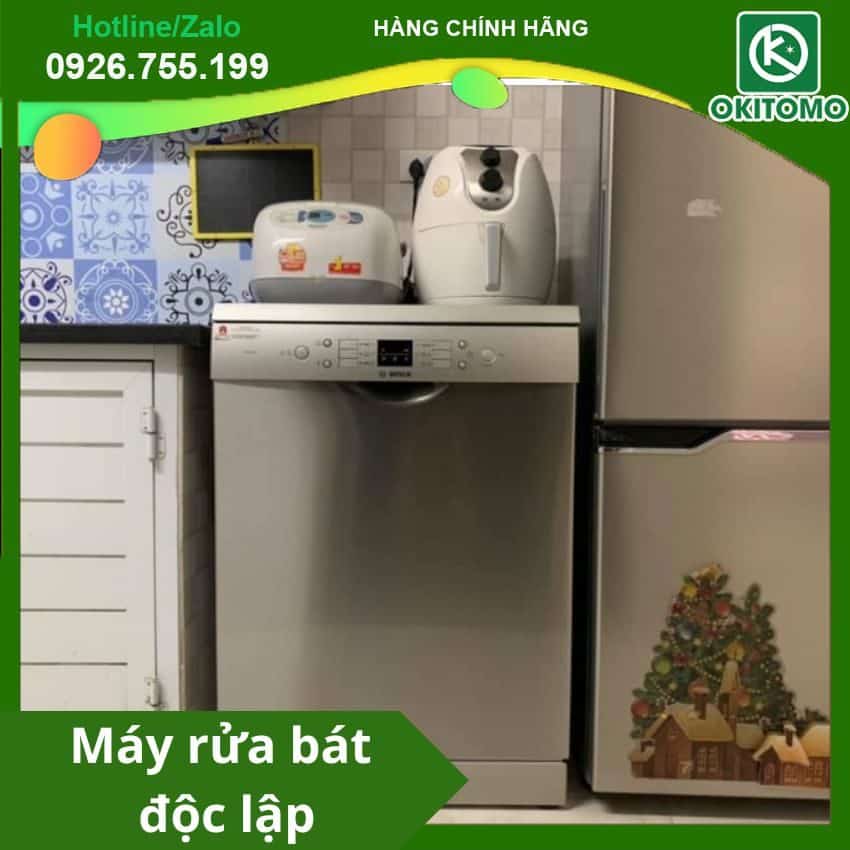  Lắp đặt máy rửa bát độc lập